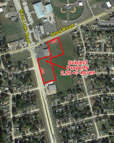 Retail Development Sites - 2.26 Acres: 1300 Swan Lake Rd, Bossier City, LA 71111